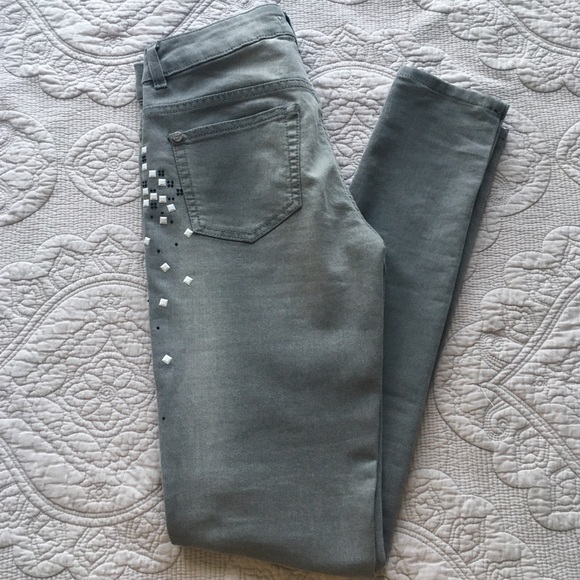 Blugirl Folies Grey Slim Jeans Sz 27 (runs small) - Picture 5 of 16